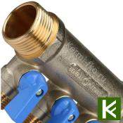 Коллектор никелированный STOUT SMB 6201 011203